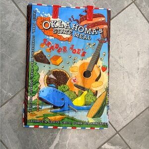 NEW Trader Joe’s Oklahoma reusable tote bag